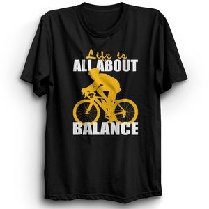 Bicycle Short Sleeve T-shirt Apparel Graphic T Shirt Bike Cyclist Lifestyle Love